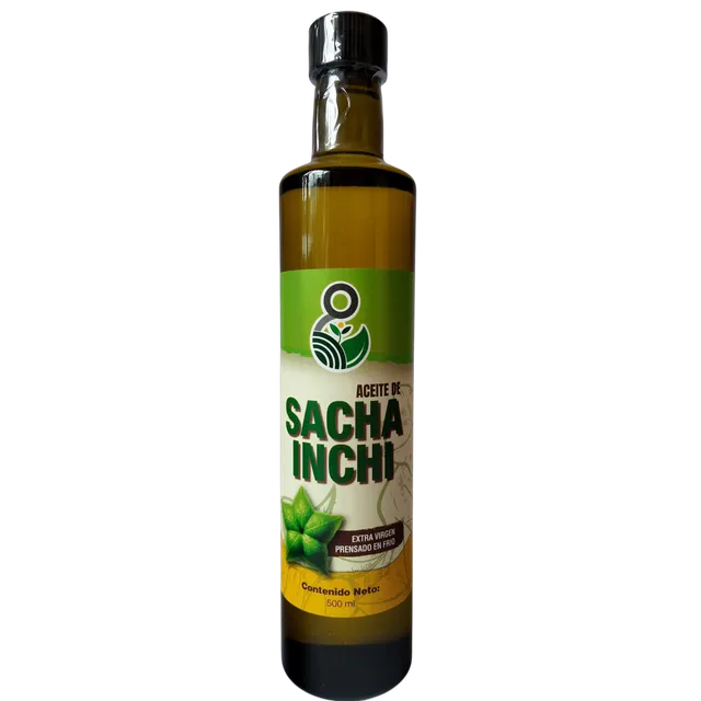 Aceite de sacha inchi extra virgen · 500 ml