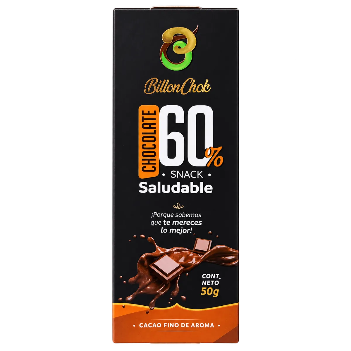 Barra de chocolate 60%