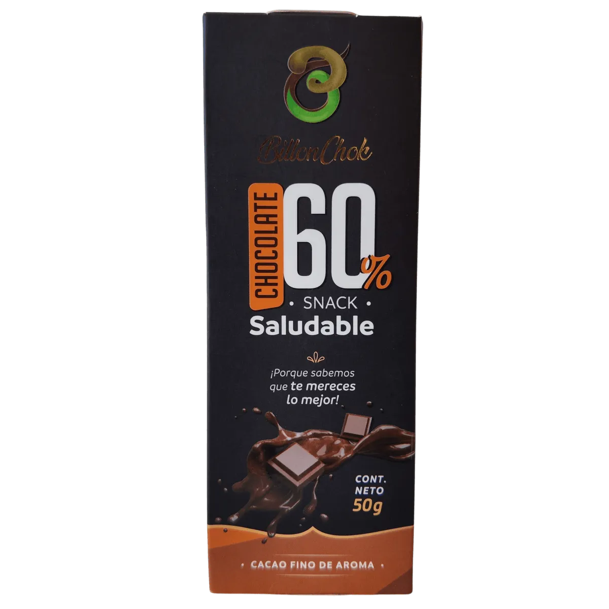 Barra de chocolate 60%